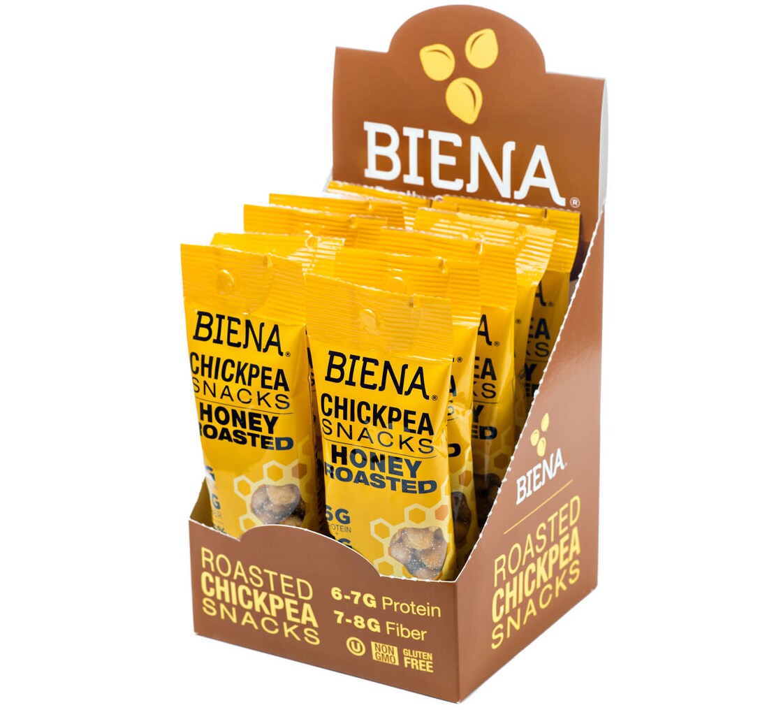 Biena Chickpea Snacks, Honey Roasted