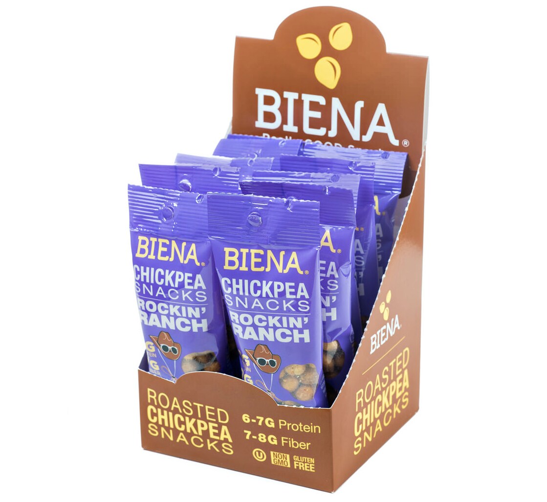 Biena Chickpea Snacks, Rockin' Ranch 