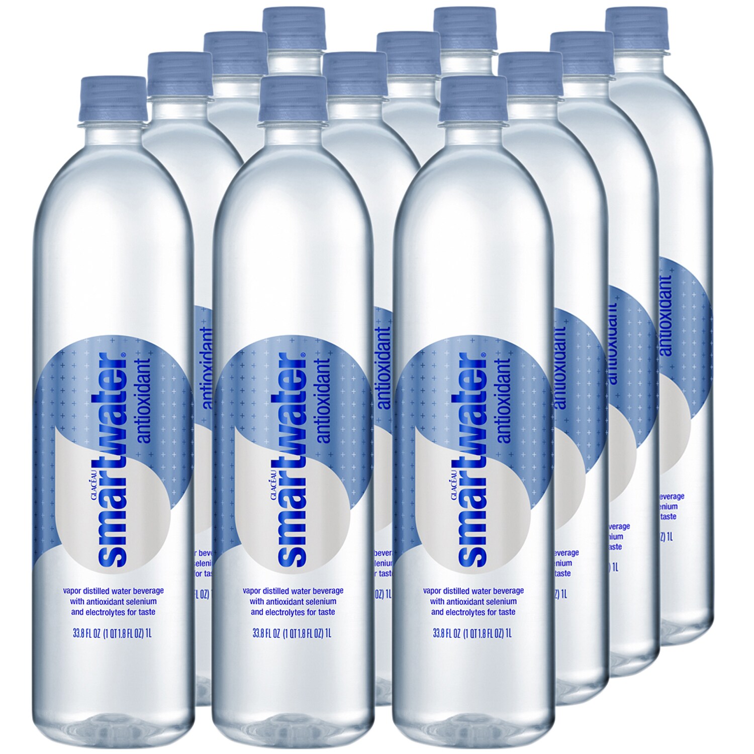 smartwaterElectrolyte-Enhanced and Antioxidant-Infused Water, Plastic Bottles
