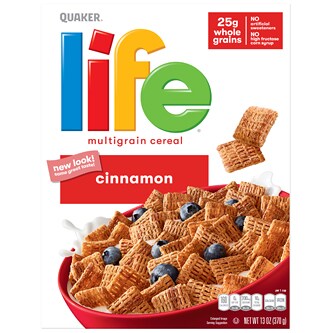 Quaker Life Cinnamon Cereal
