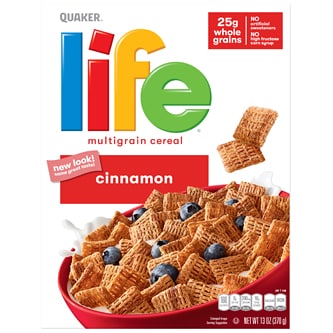 Quaker Life Cinnamon Cereal