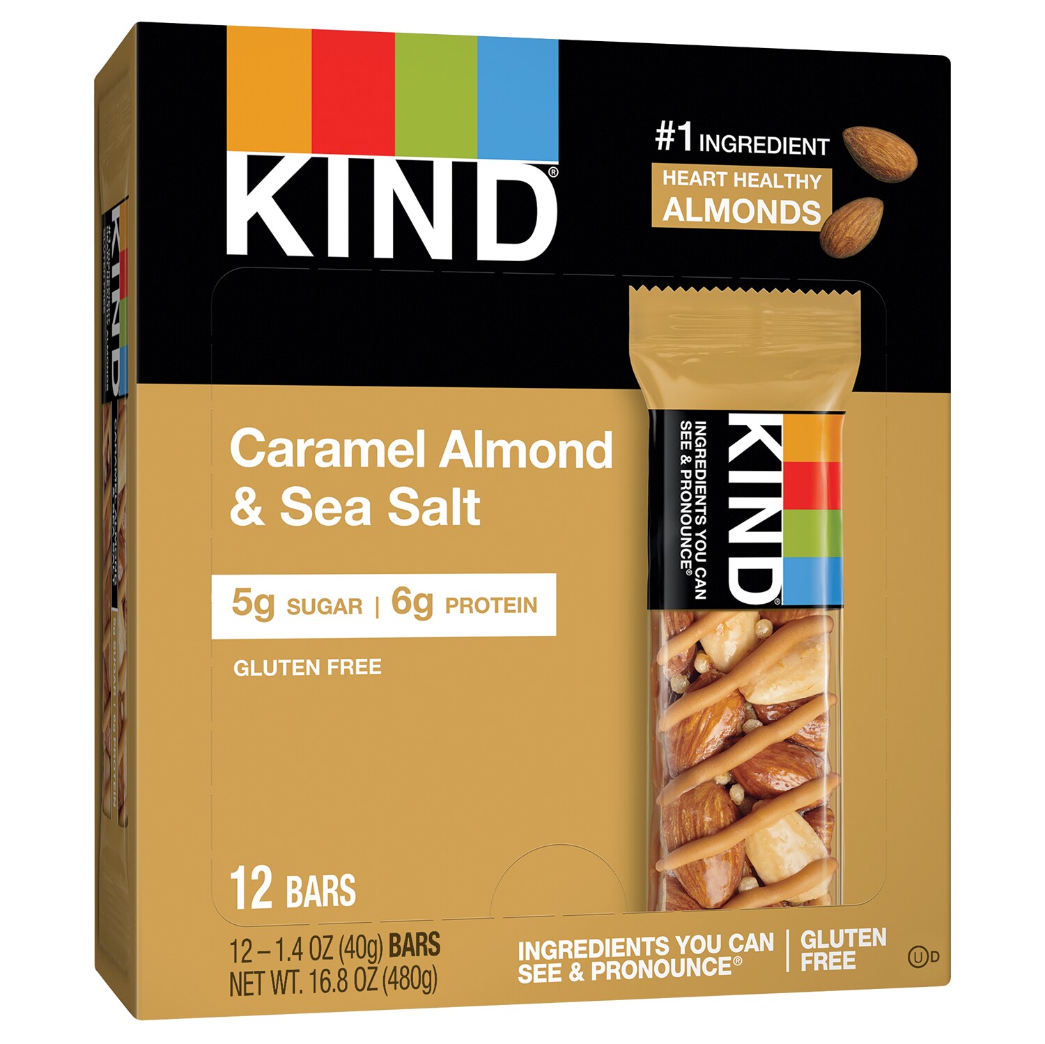 KIND Bars, Caramel Almond & Sea Salt