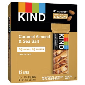 KIND Bars, Caramel Almond & Sea Salt
