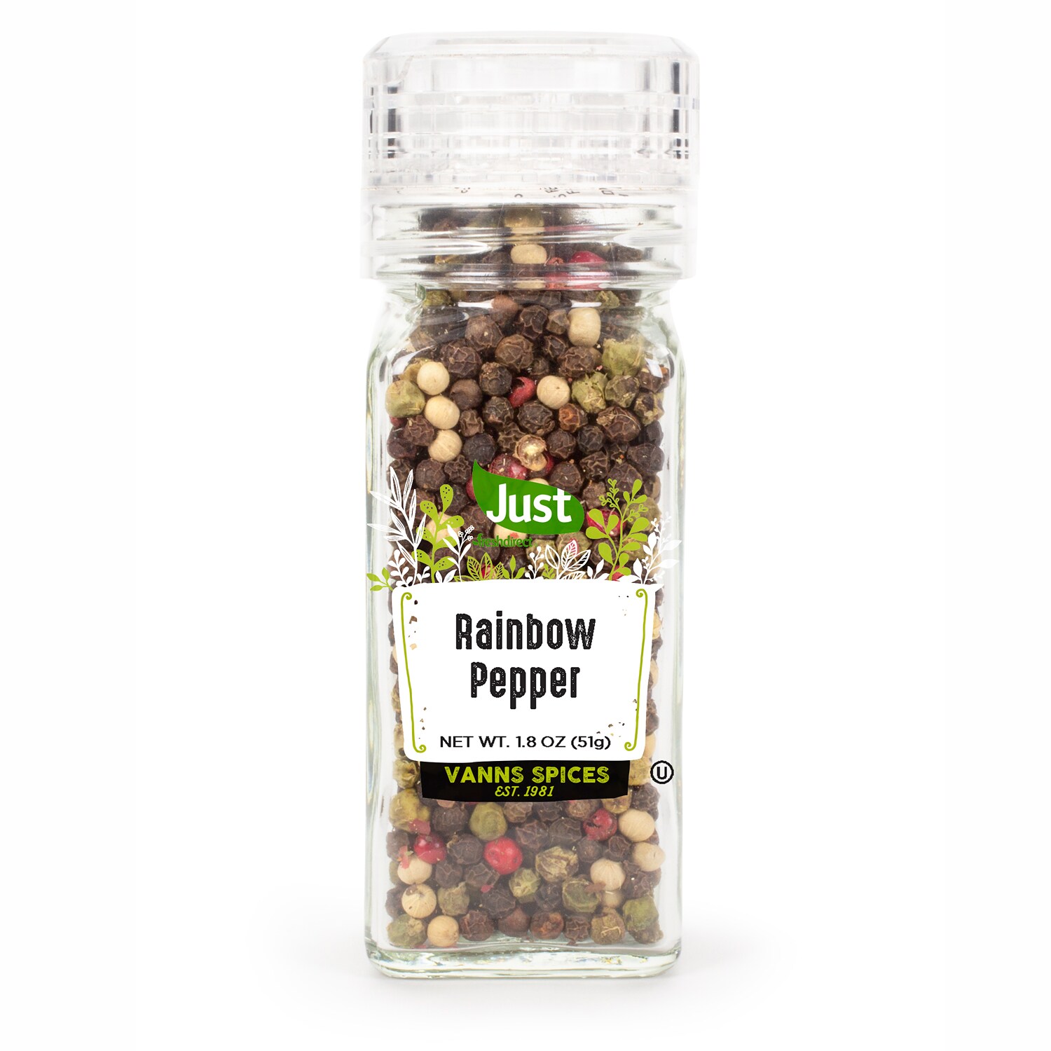 Just FreshDirect Rainbow Pepper Grinder