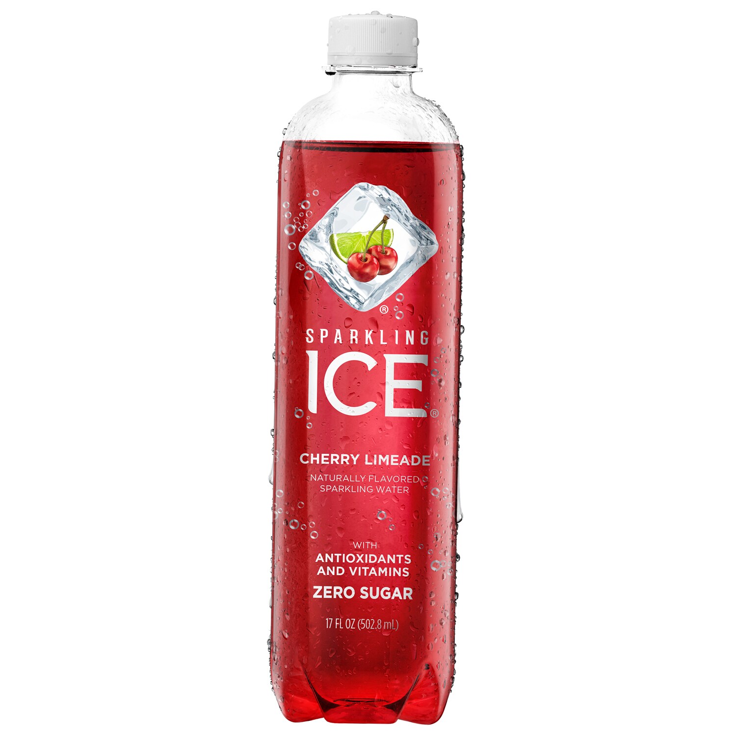 Sparkling Ice Sparkling Water, Cherry Limeade, Plastic Bottle