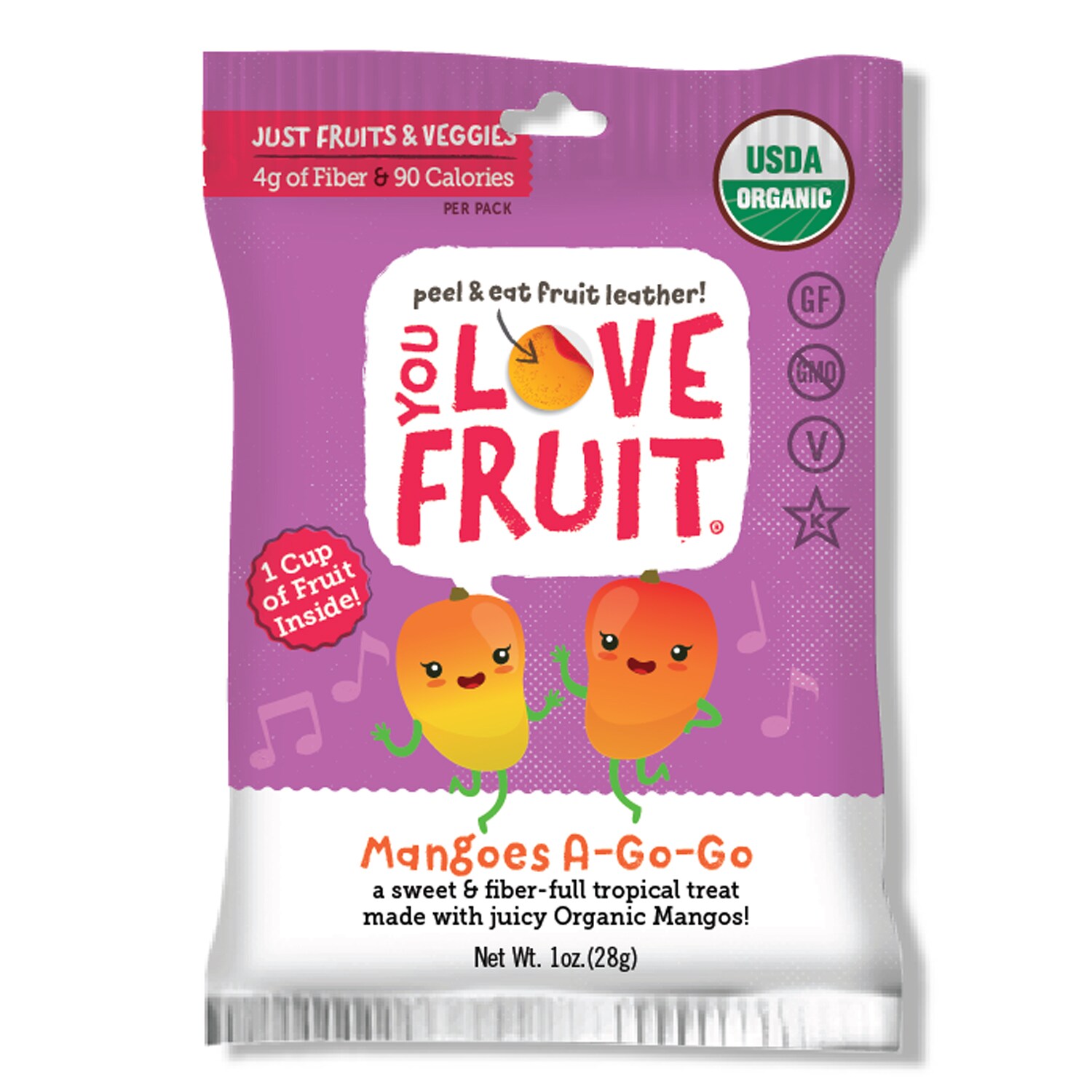 You Love Fruit Handmade Fruit Leather, Mangoes A-Go-Go
