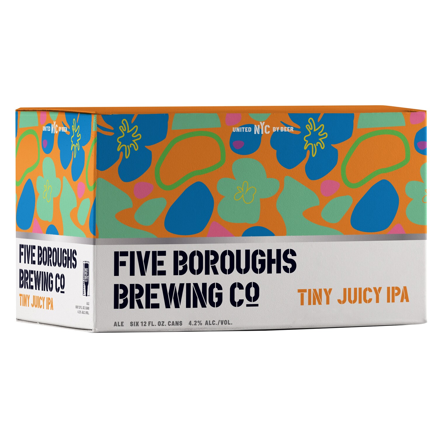 Five Boroughs Brewing Co. Tiny Juicy IPA, Cans