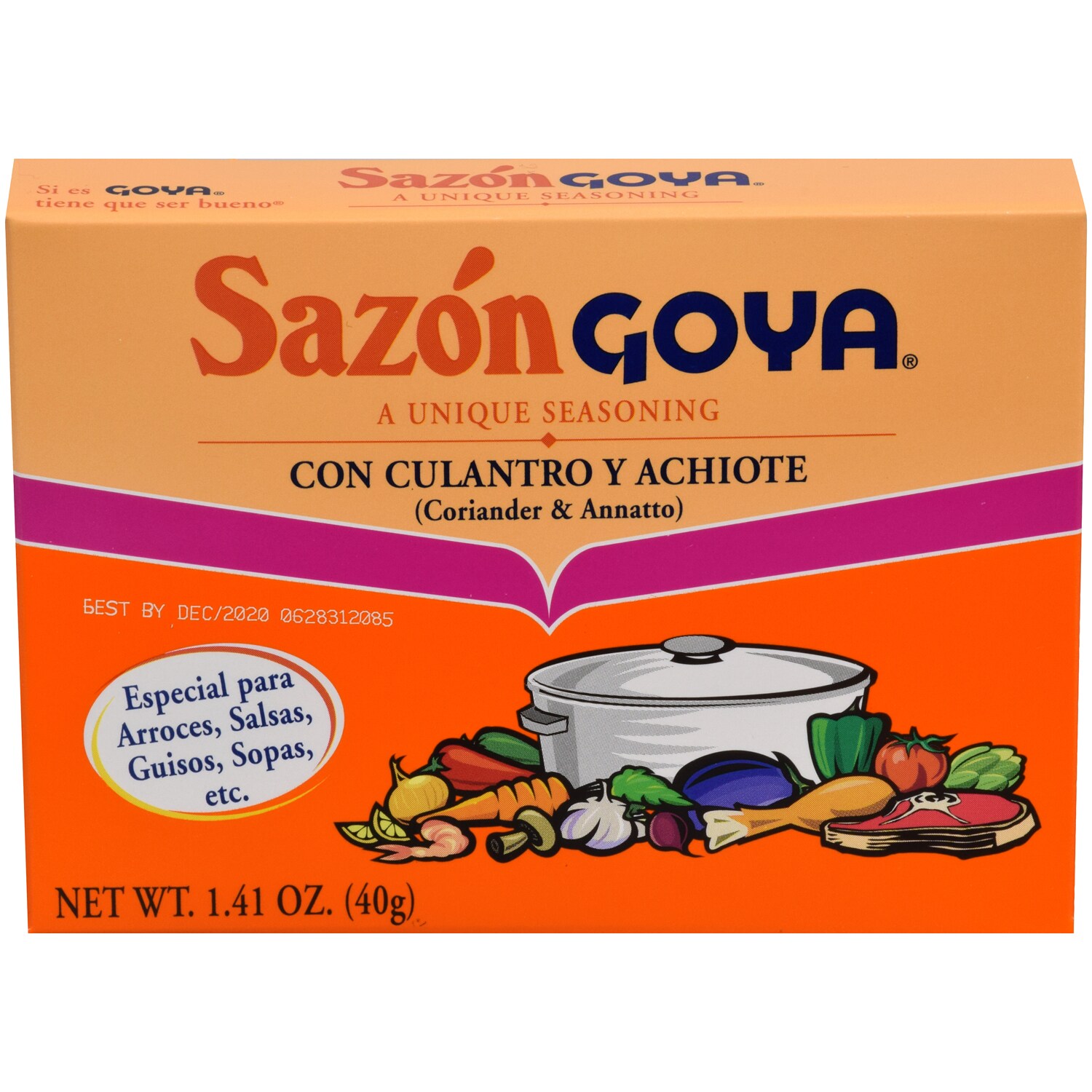 Goya Sazón Coriander & Annatto Seasoning