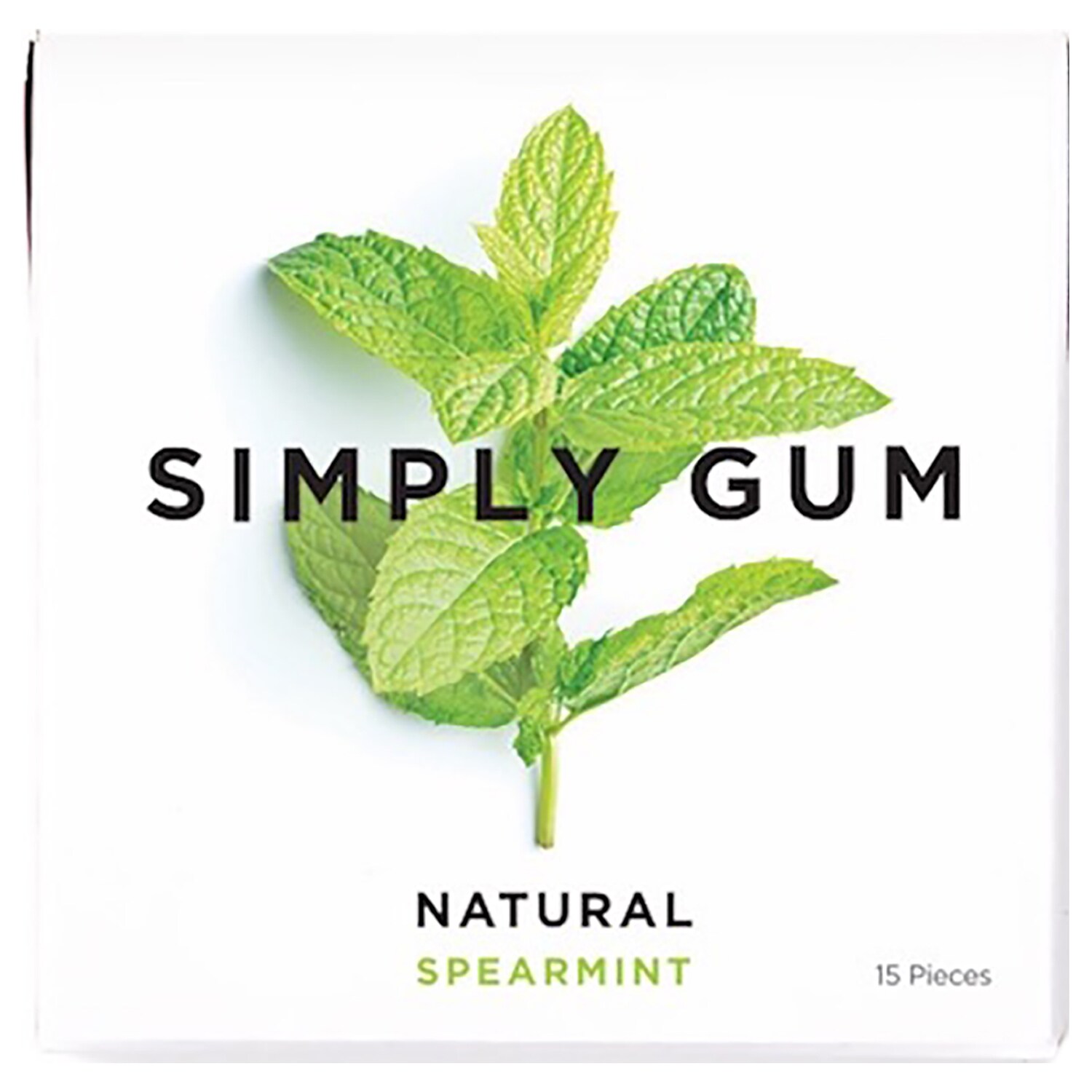 Simply Gum Natural Spearmint Gum