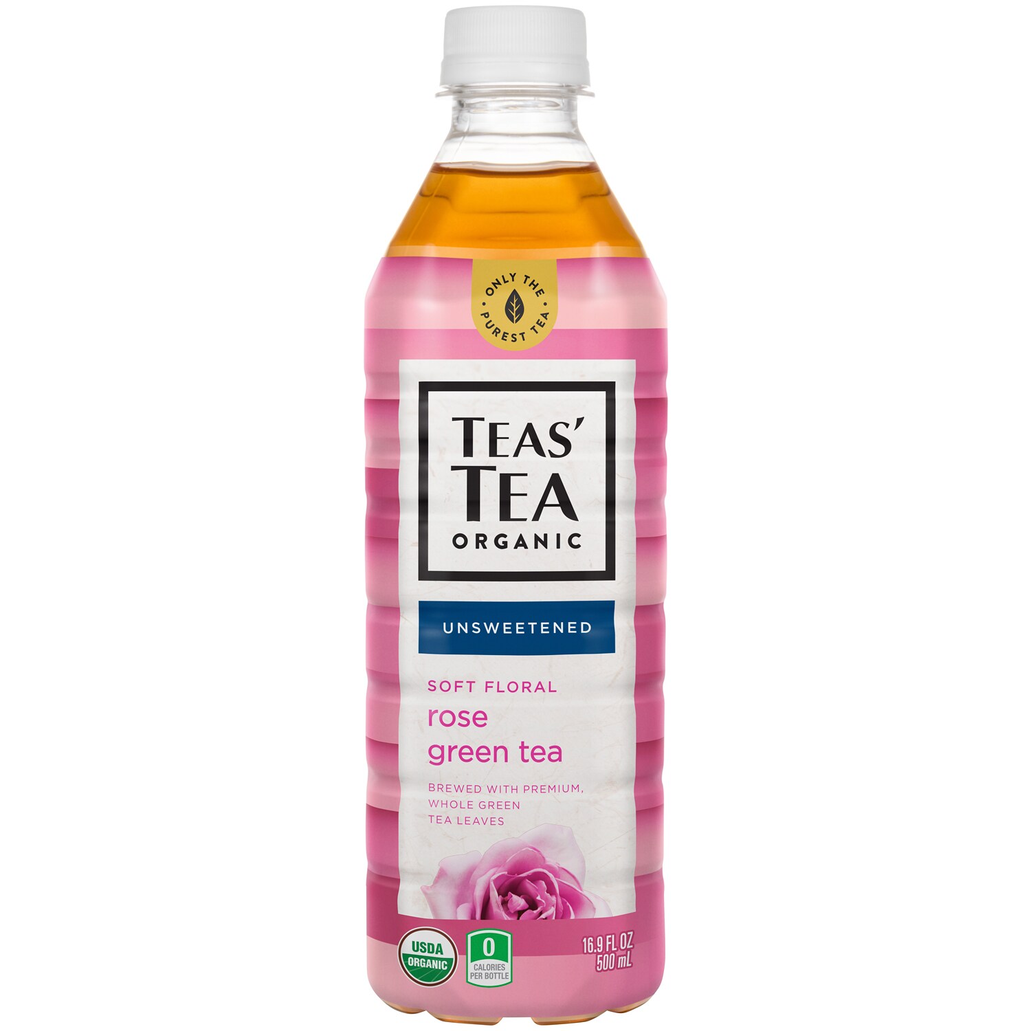 Ito En Teas' Tea, Organic Unsweetened Rose Green, Plastic Bottle