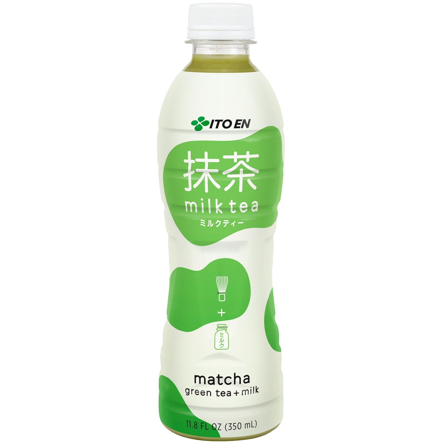 Ito En Milk Tea, Matcha, Plastic Bottle