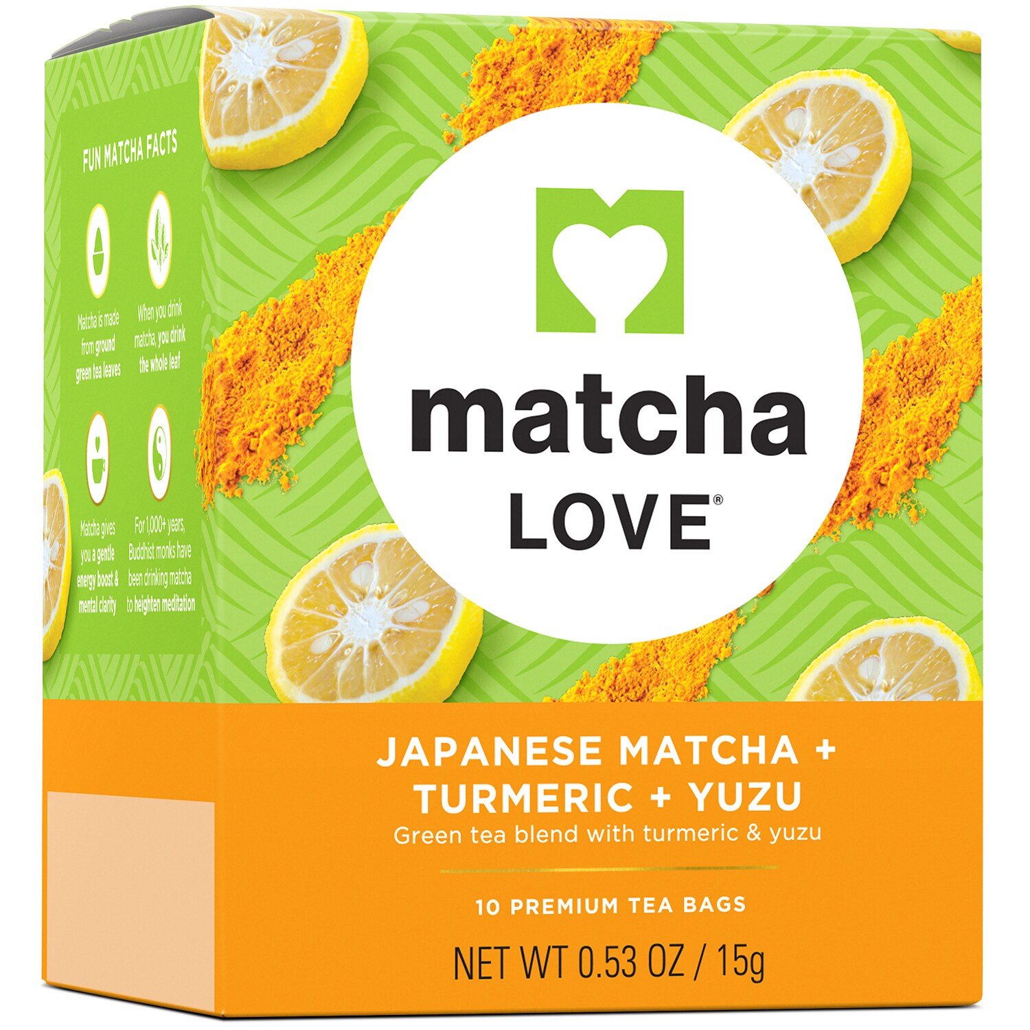 Ito En Matcha Love Tea, Japanese Matcha + Turmeric + Yuzu