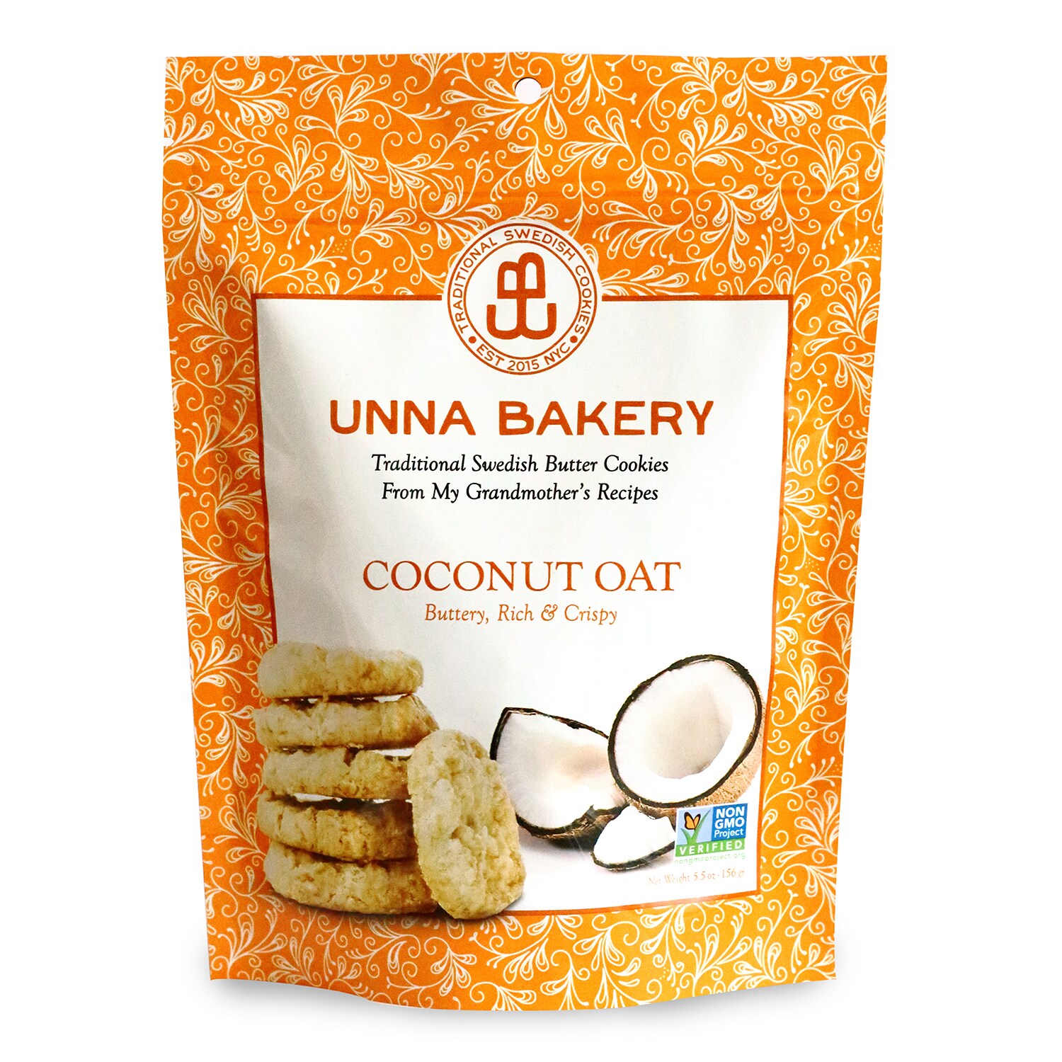 Unna Bakery Coconut Oat Cookies