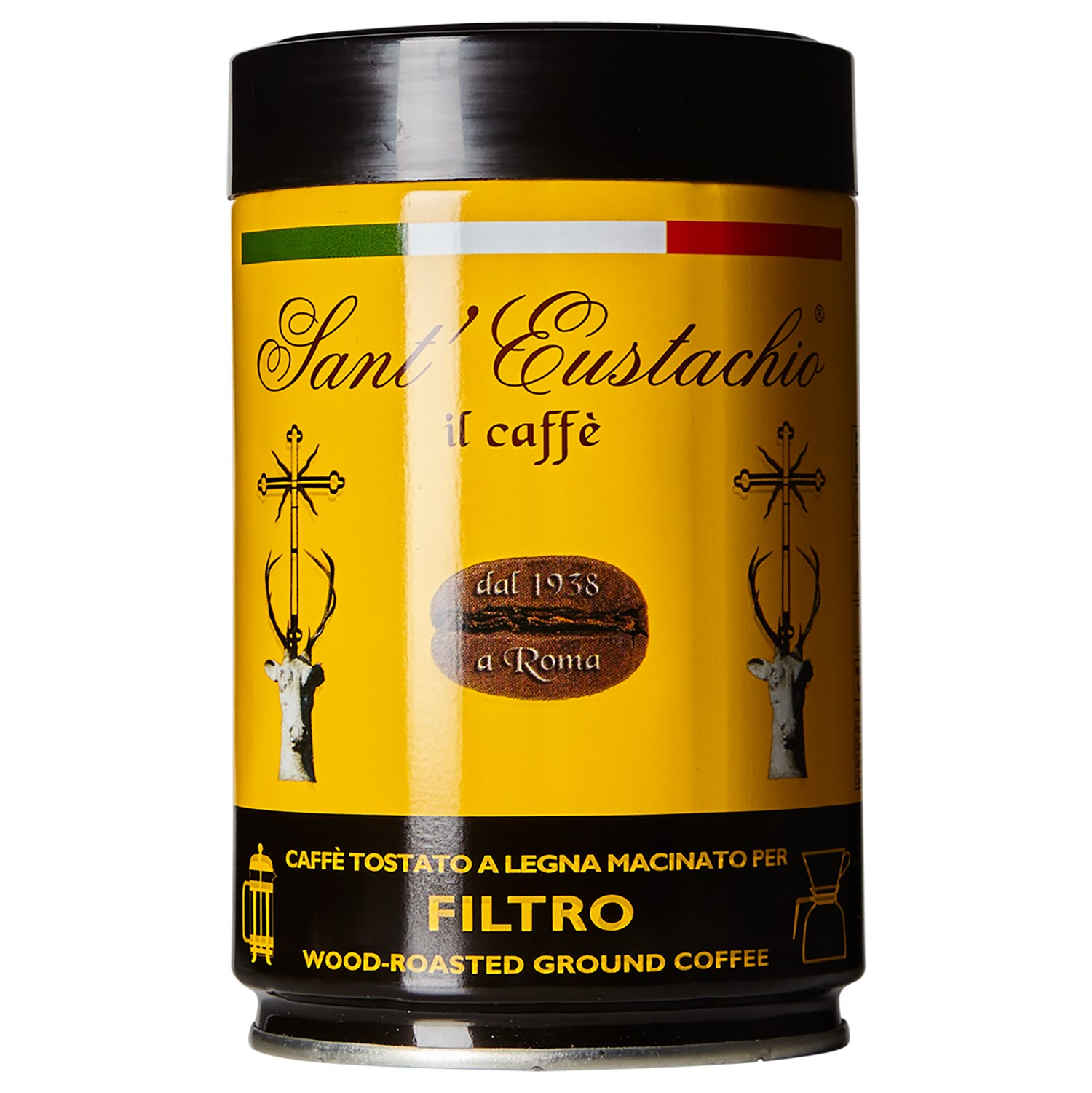 Sant'Eustachio Filtro Wood-Roasted Ground Coffee
