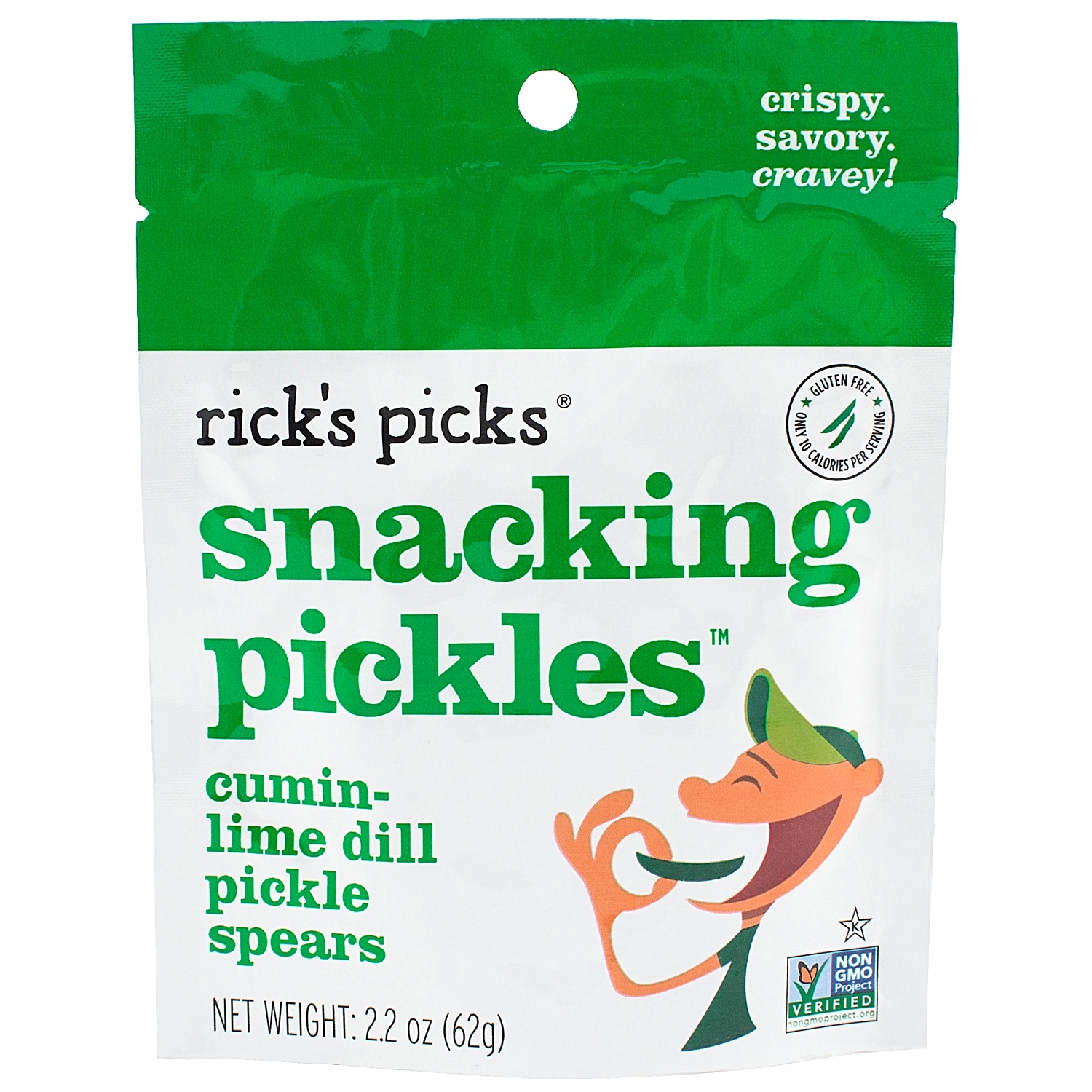 Rick's Picks Cumin-Lime Dill Snacking Pickles