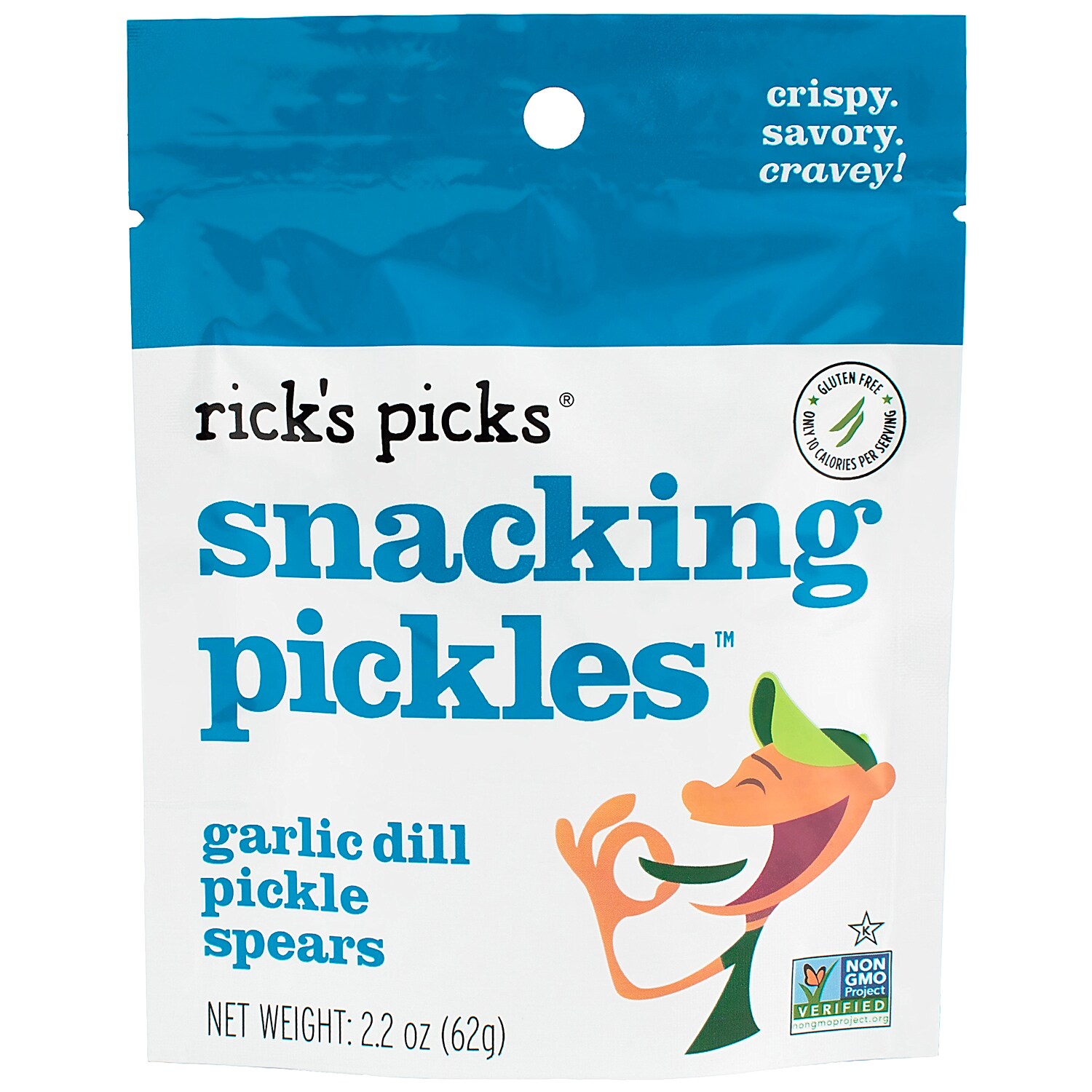 Rick's Picks Garlic Dill Snacking Pickles
