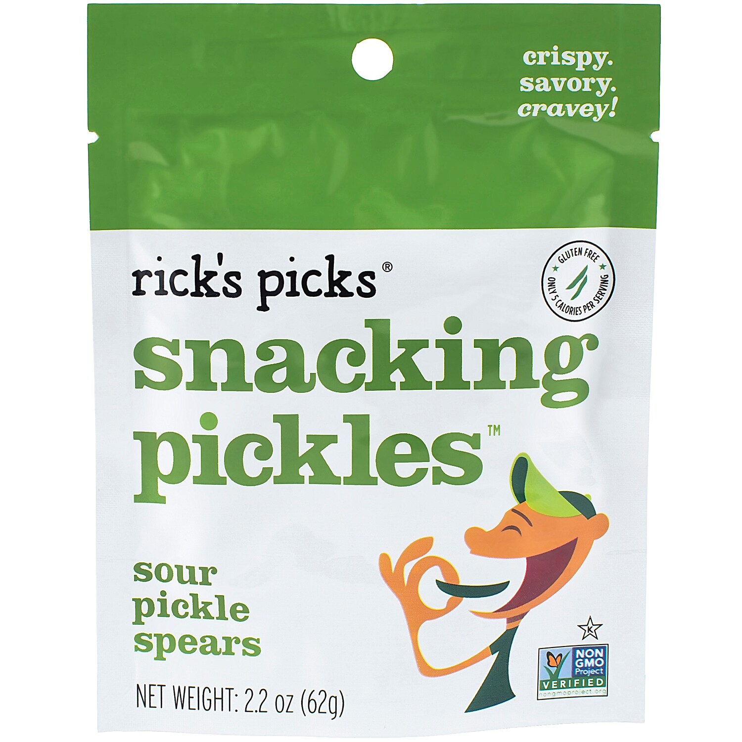 Rick's Picks Sour Snacking Pickles