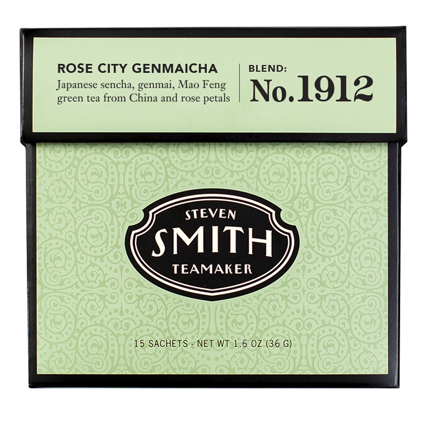 Smith Teamaker Tea Blend No. 1912, Rose City Genmaicha