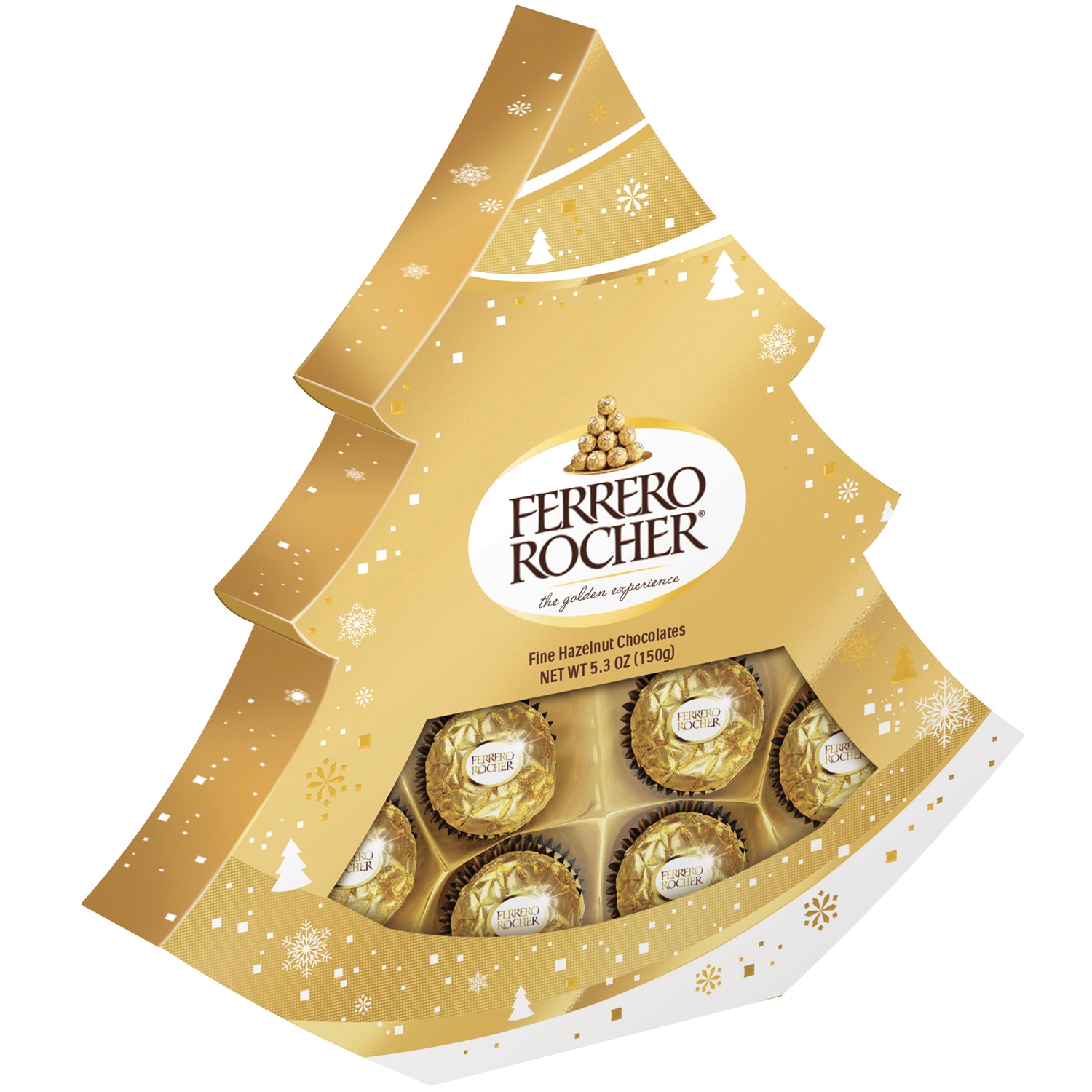 Ferrero Rocher Holiday Tree Fine Hazelnut Chocolates