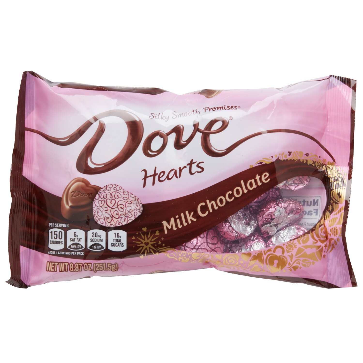Dove Chocolate Milk Chocolate Hearts