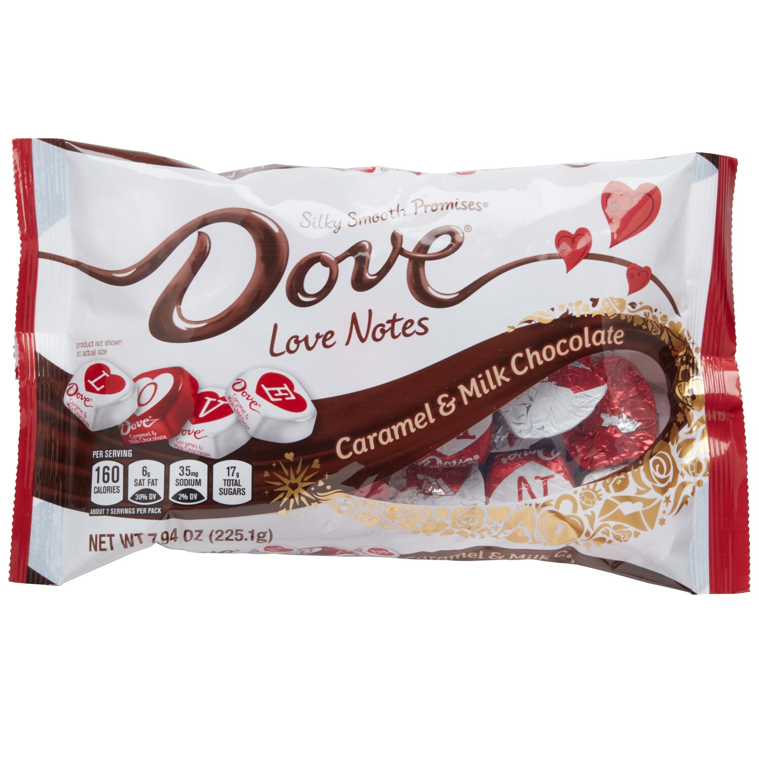 Dove Chocolate Caramel & Milk Chocolate Love Notes