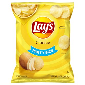 Lay's Potato Chips, Classic, Party Size