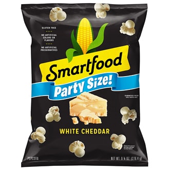 Smartfood Popcorn, White Cheddar Cheese, Party Size