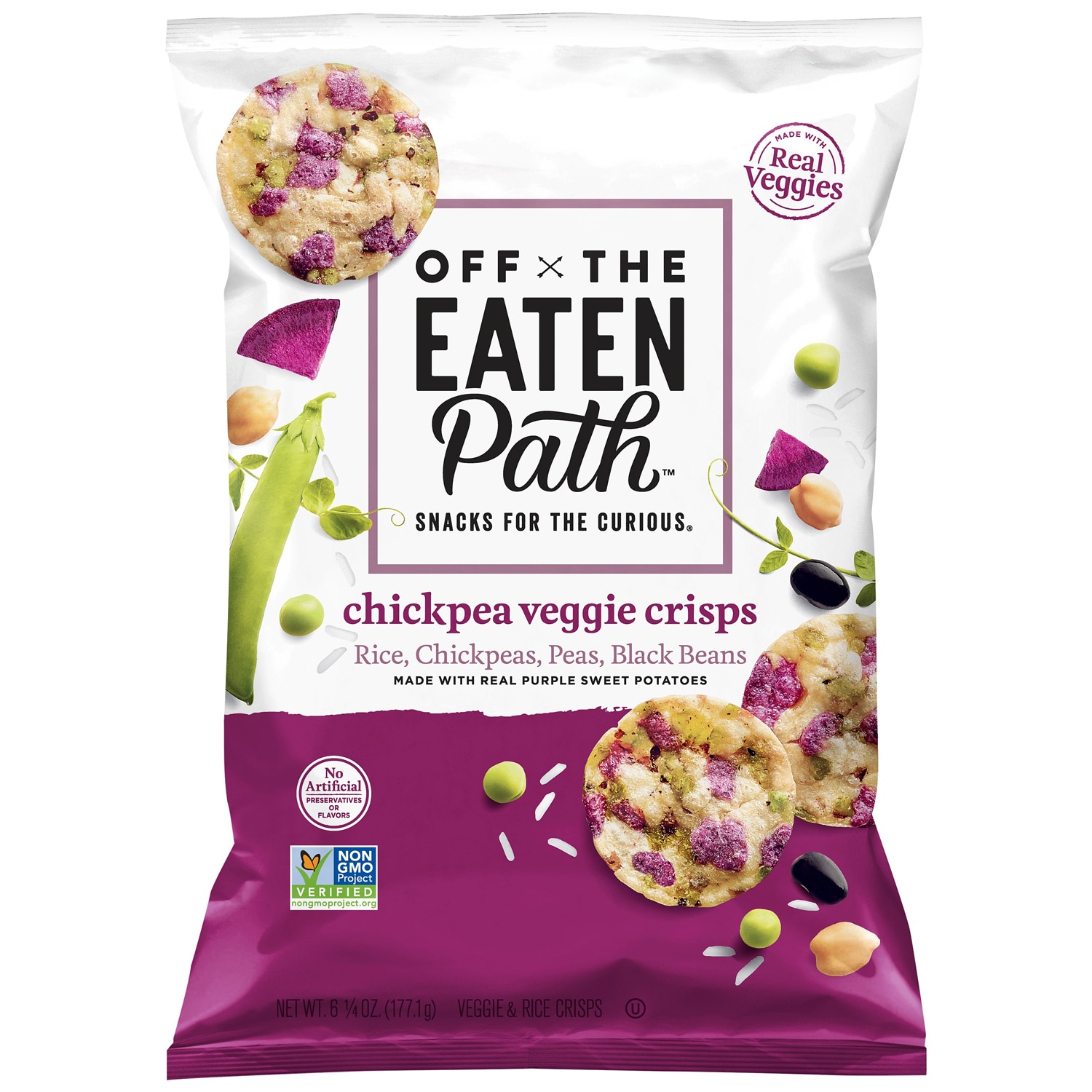 Off The Eaten Path Veggie Crisps, Chickpea