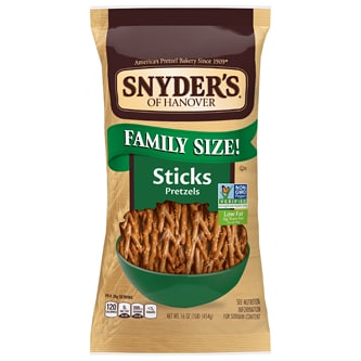 Snyder's of Hanover Pretzel Sticks, Family Size