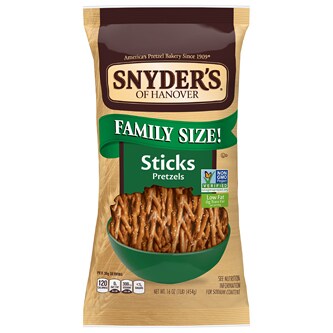 Snyder's of Hanover Pretzel Sticks, Family Size