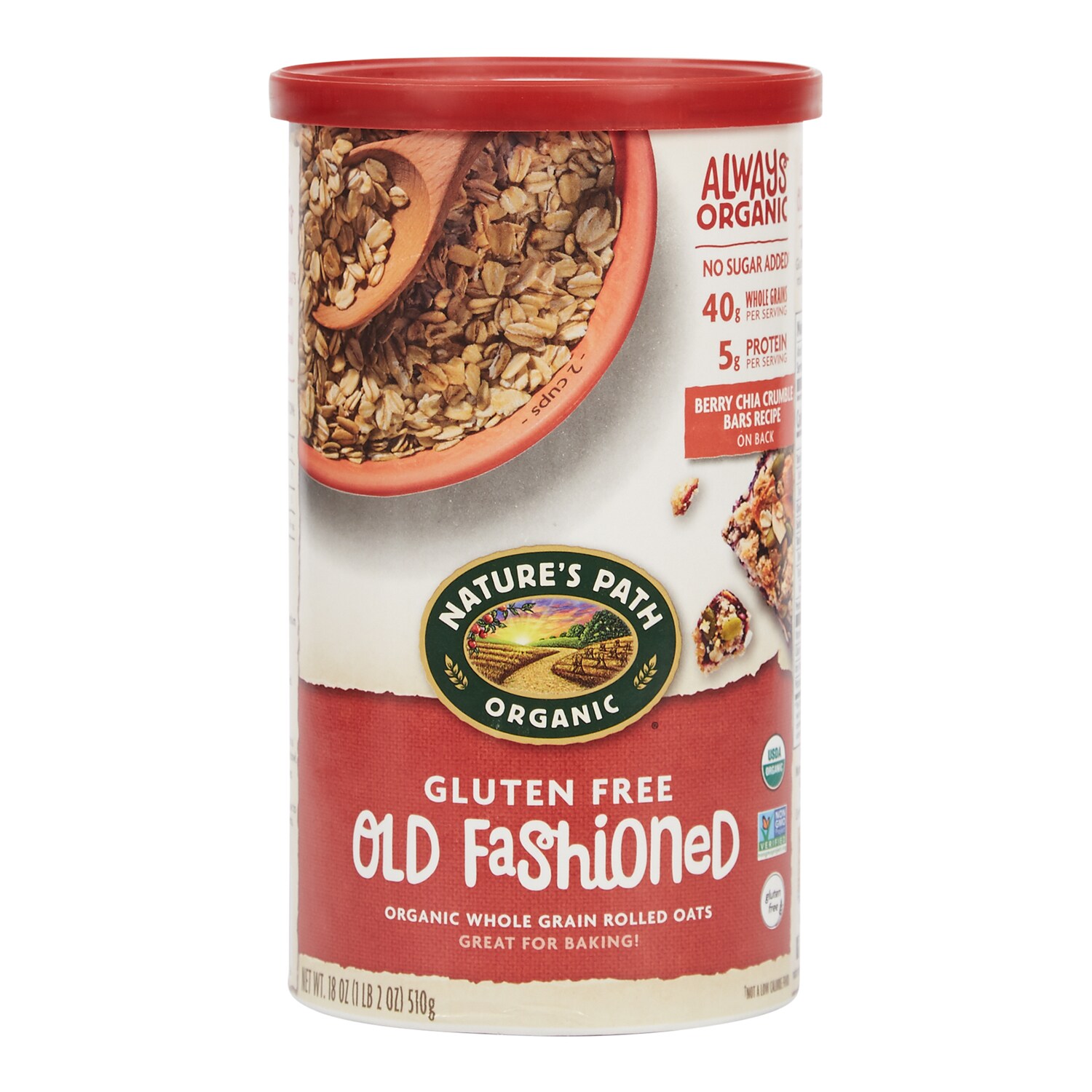 Nature's Path Gluten Free Old Fashioned Rolled Oats