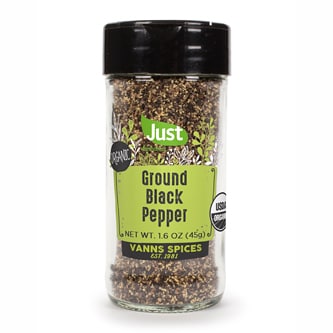 Just FreshDirect Organic Ground Black Pepper