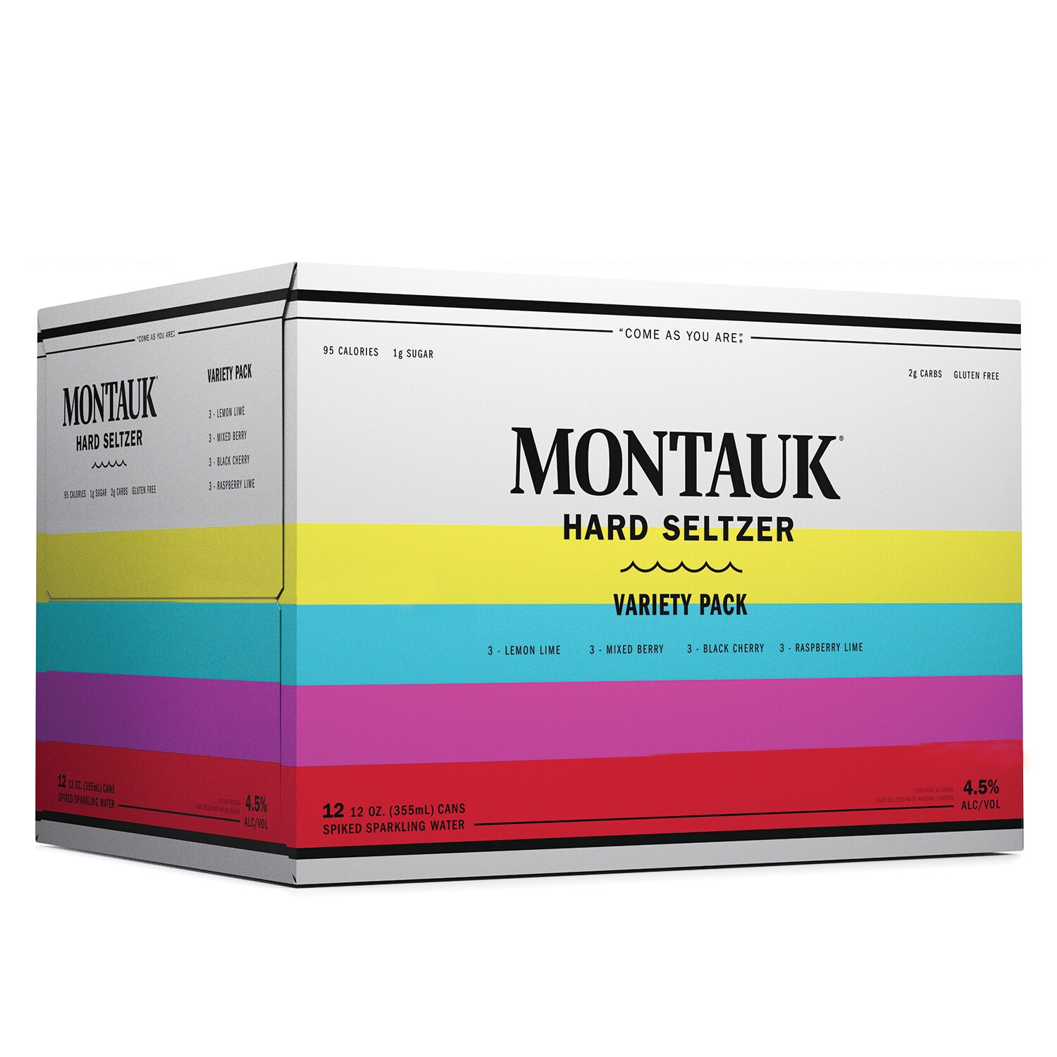 Montauk Brewing Hard Seltzer Sunny Side Mix Pack, Cans