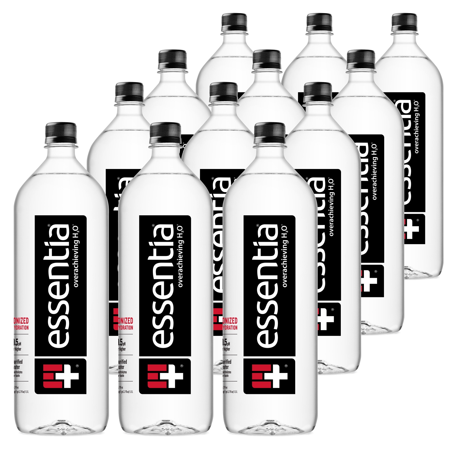 Essentia Alkaline Water, Plastic Bottles
