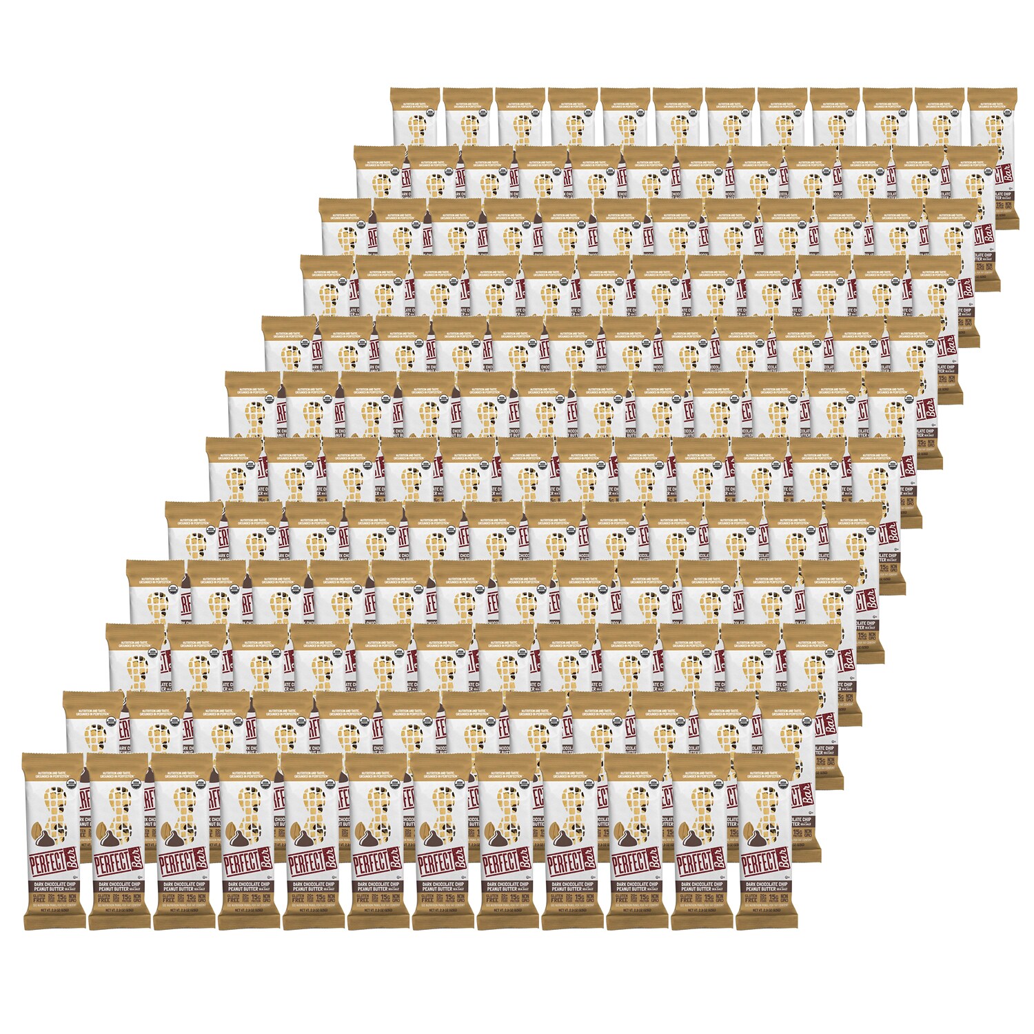 Perfect Bar Protein Bars, Dark Chocolate Chip Peanut Butter with Sea Salt