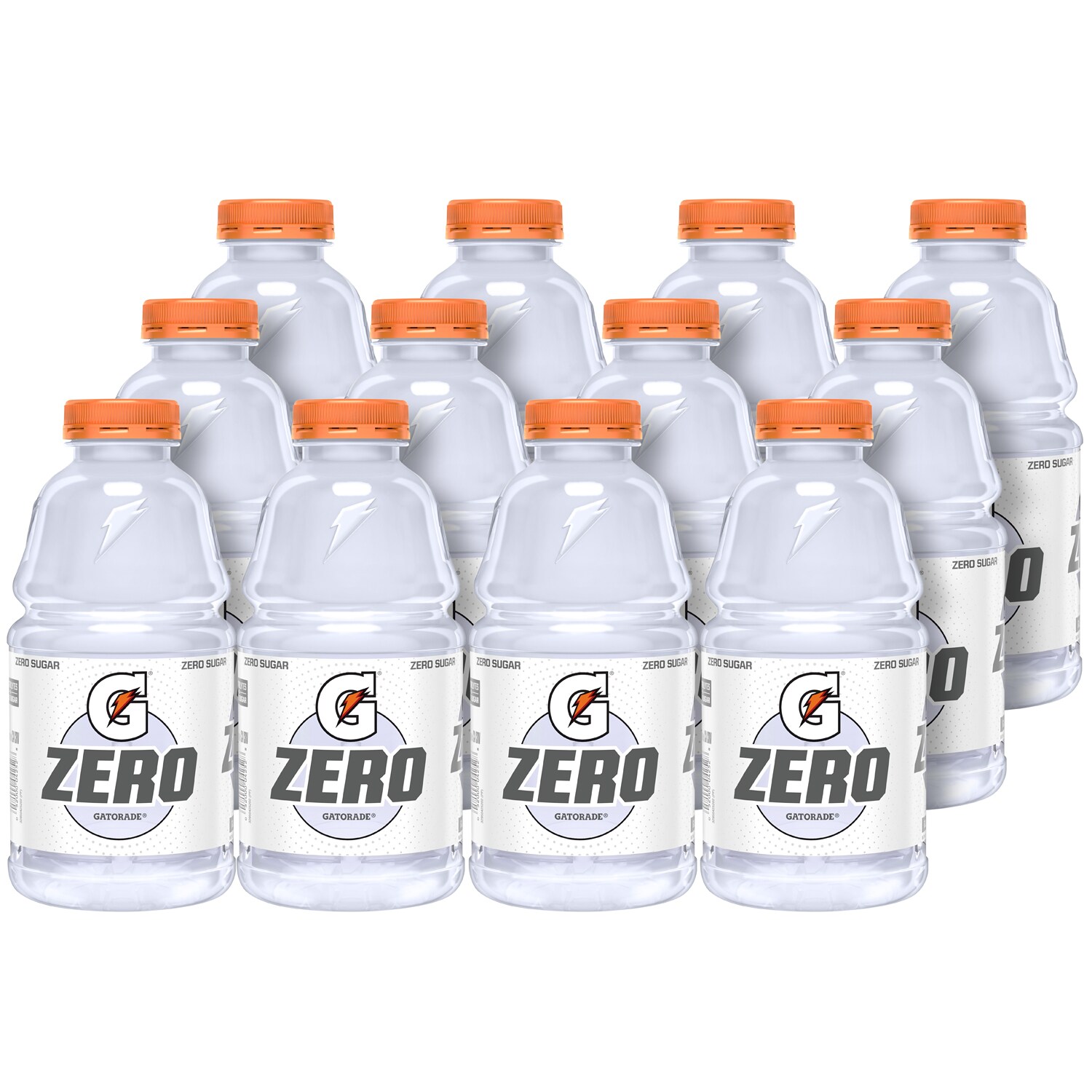 Gatorade Zero Sugar Thirst Quencher Sports Drink, Glacier Cherry, Plastic Bottles