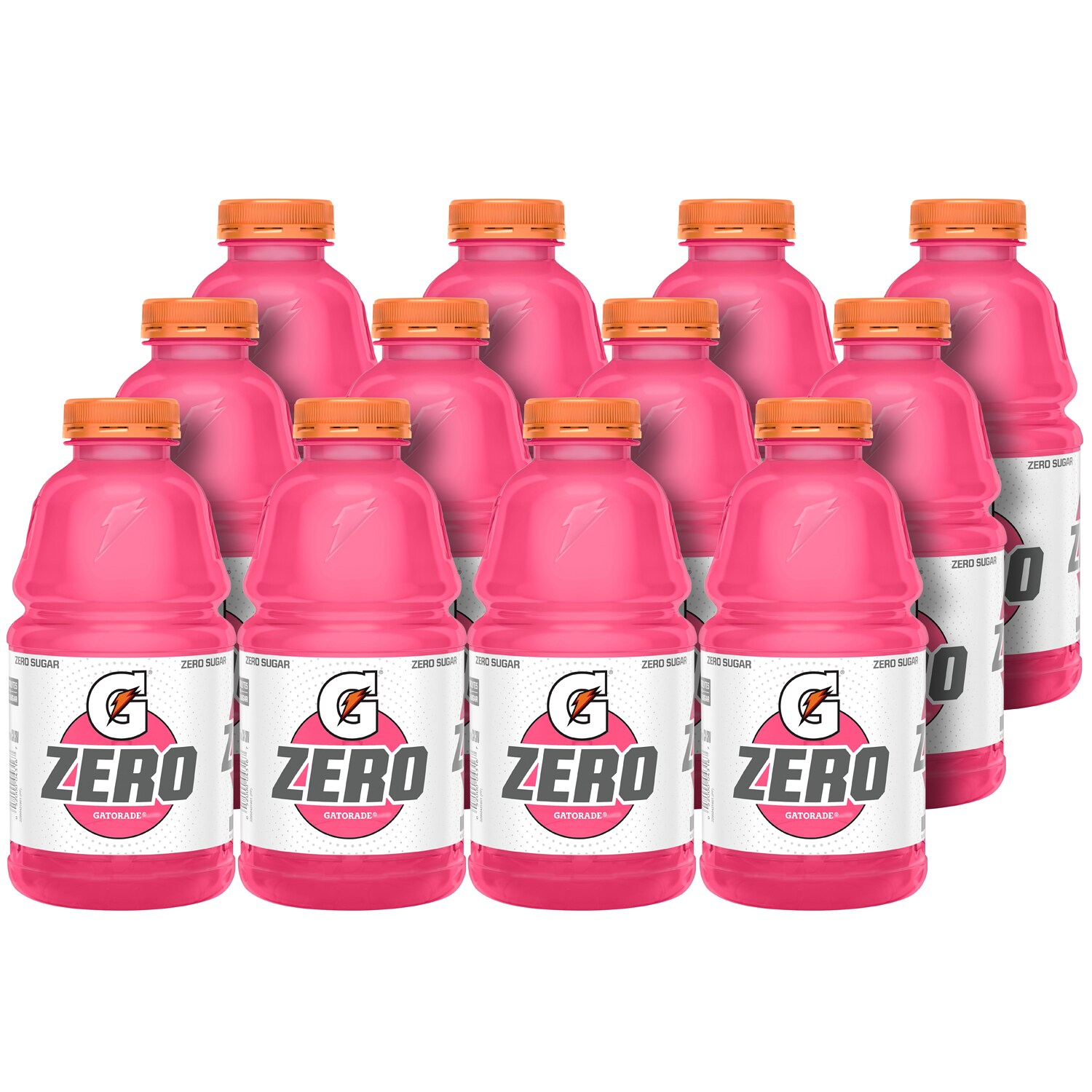 Gatorade Zero Sugar Thirst Quencher Sports Drink, Berry, Plastic Bottles