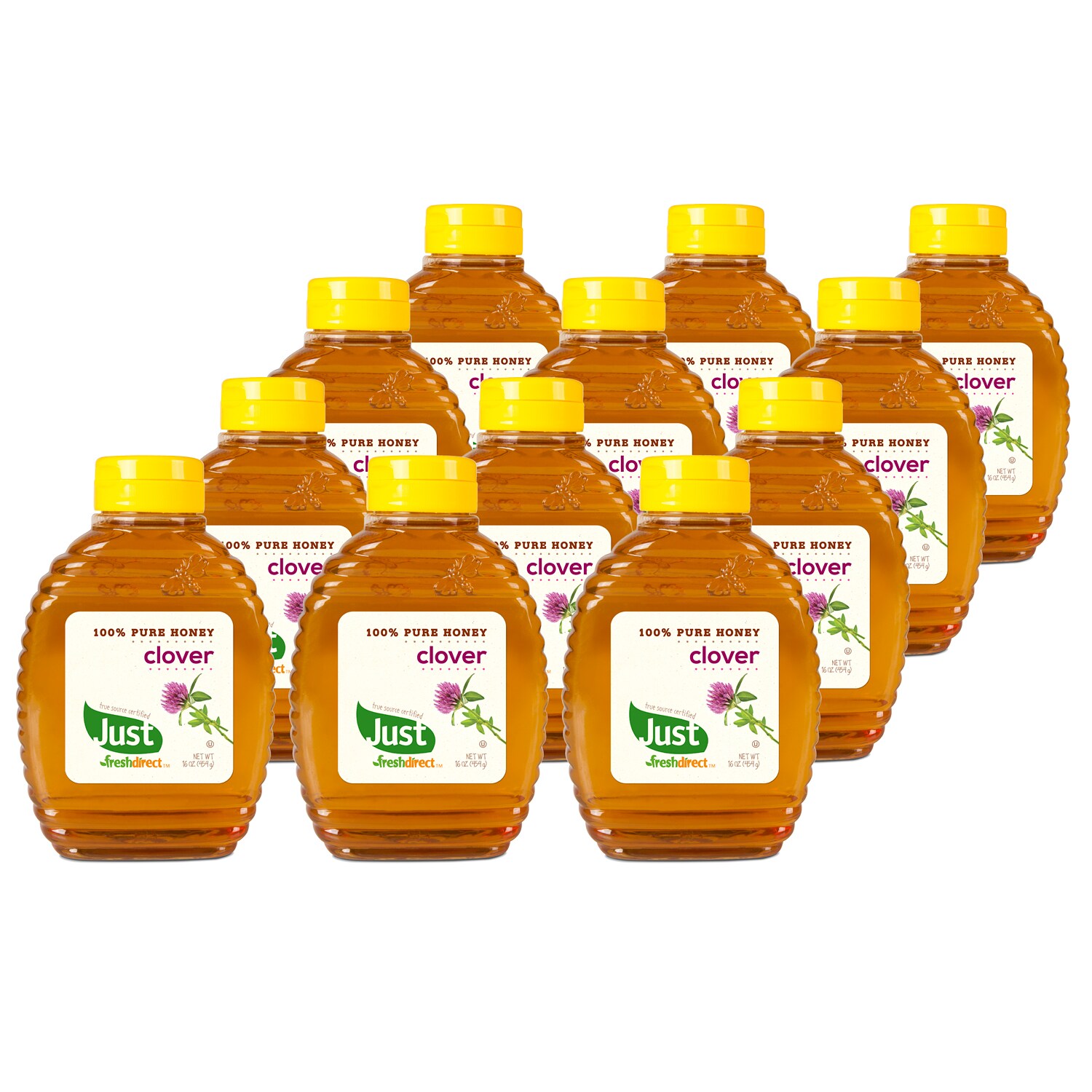 Just FreshDirect 100% Pure Honey, Clover