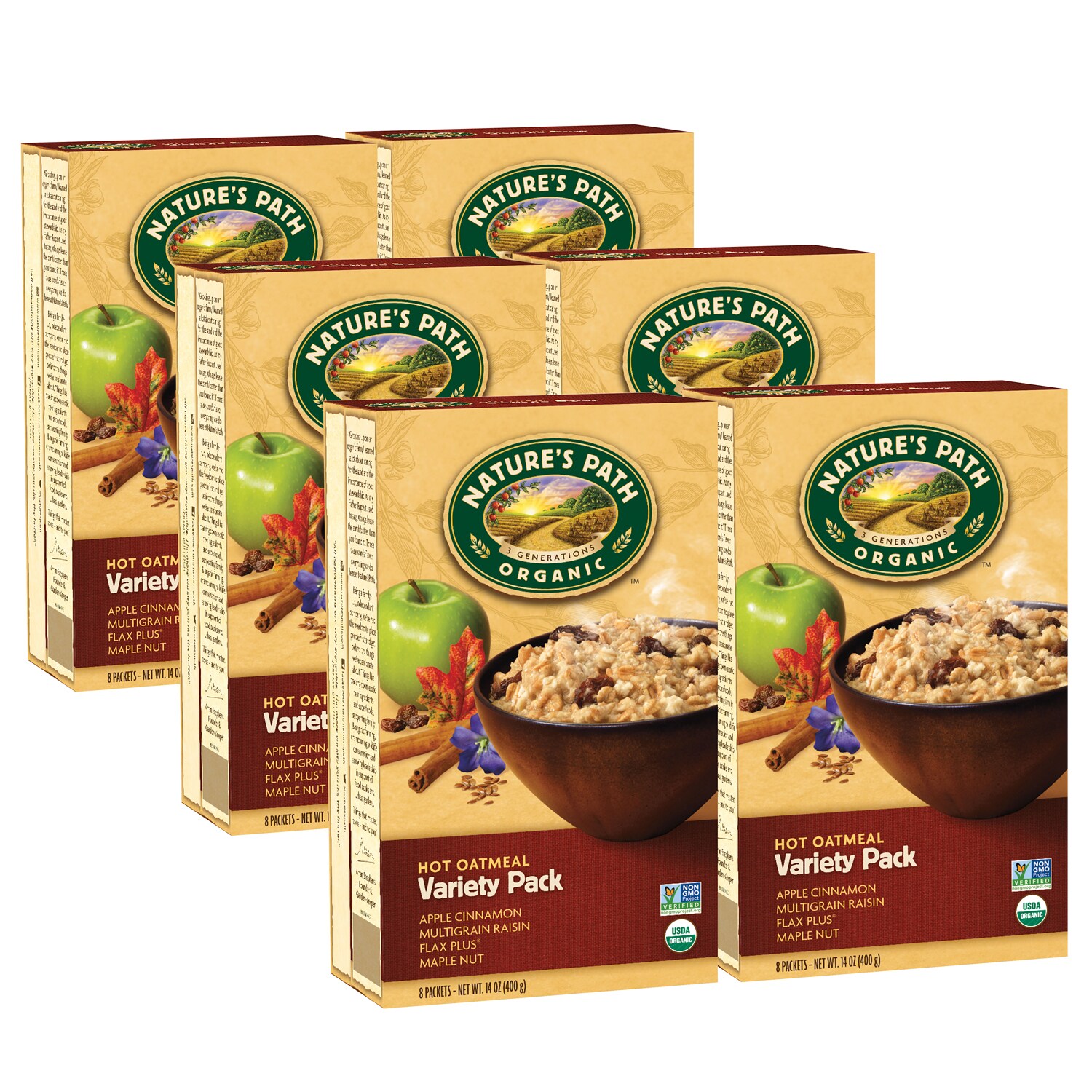 Nature's Path Organic Variety Pack Instant Oatmeal