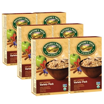 Nature's Path Organic Variety Pack Instant Oatmeal