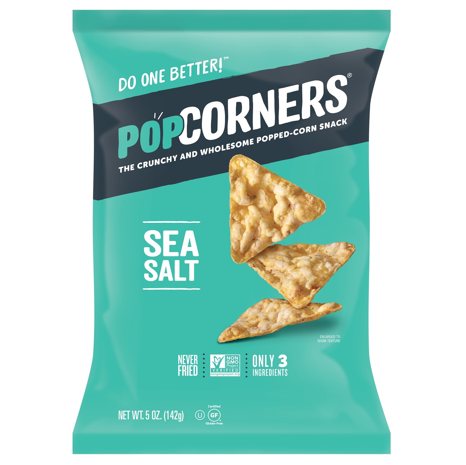 PopCorners Popped Corn Chips, Sea Salt