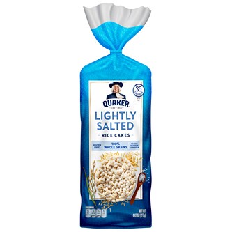 Quaker Fat Free Rice Cakes, Lightly Salted