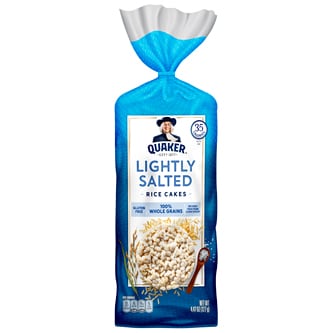 Quaker Fat Free Rice Cakes, Lightly Salted