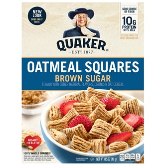 Quaker Oatmeal Squares Cereal