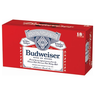 Budweiser Lager, Cans