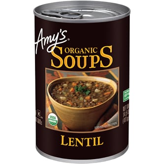 Amy's Organic Vegan Lentil Soup