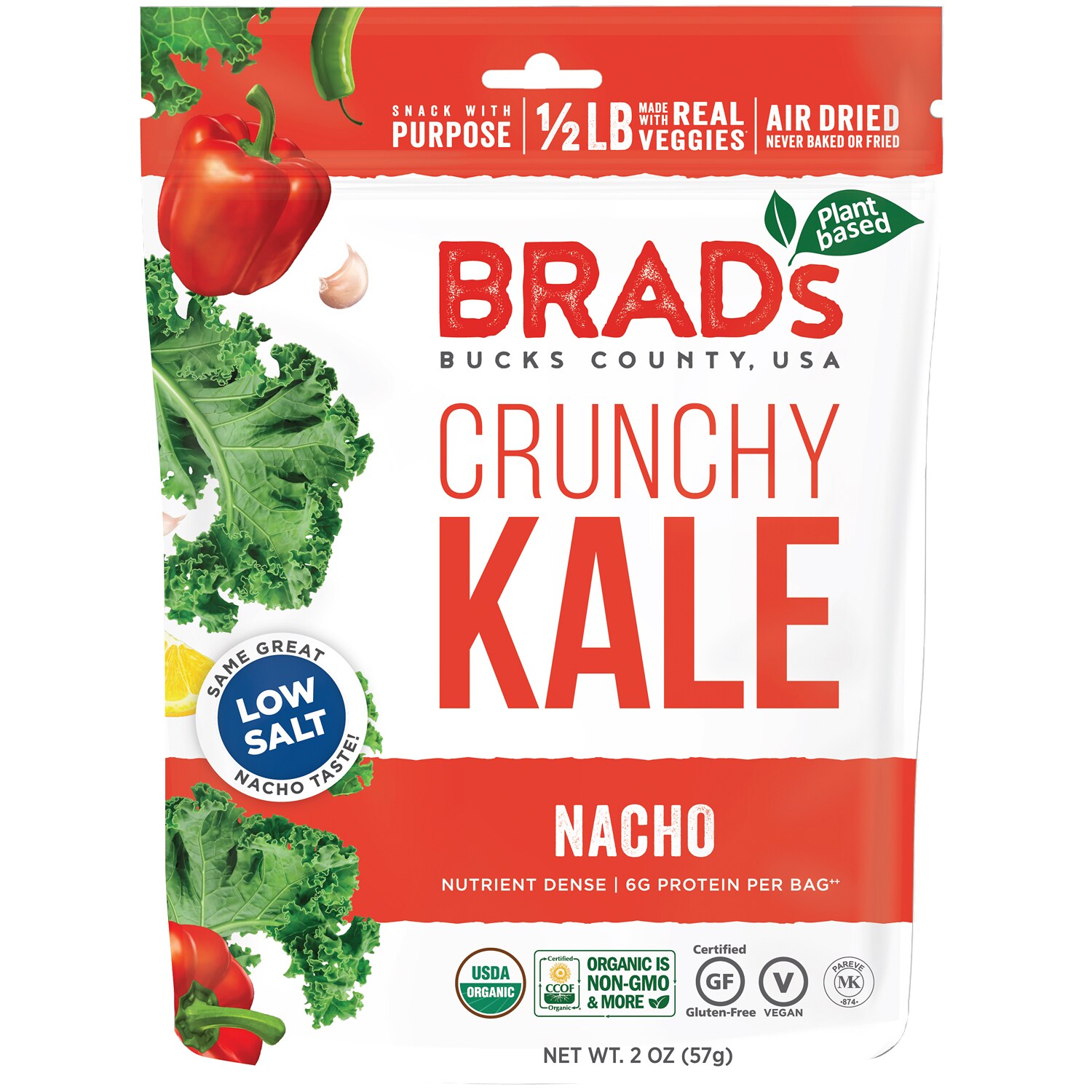 Brad's Crunchy Kale, Nacho
