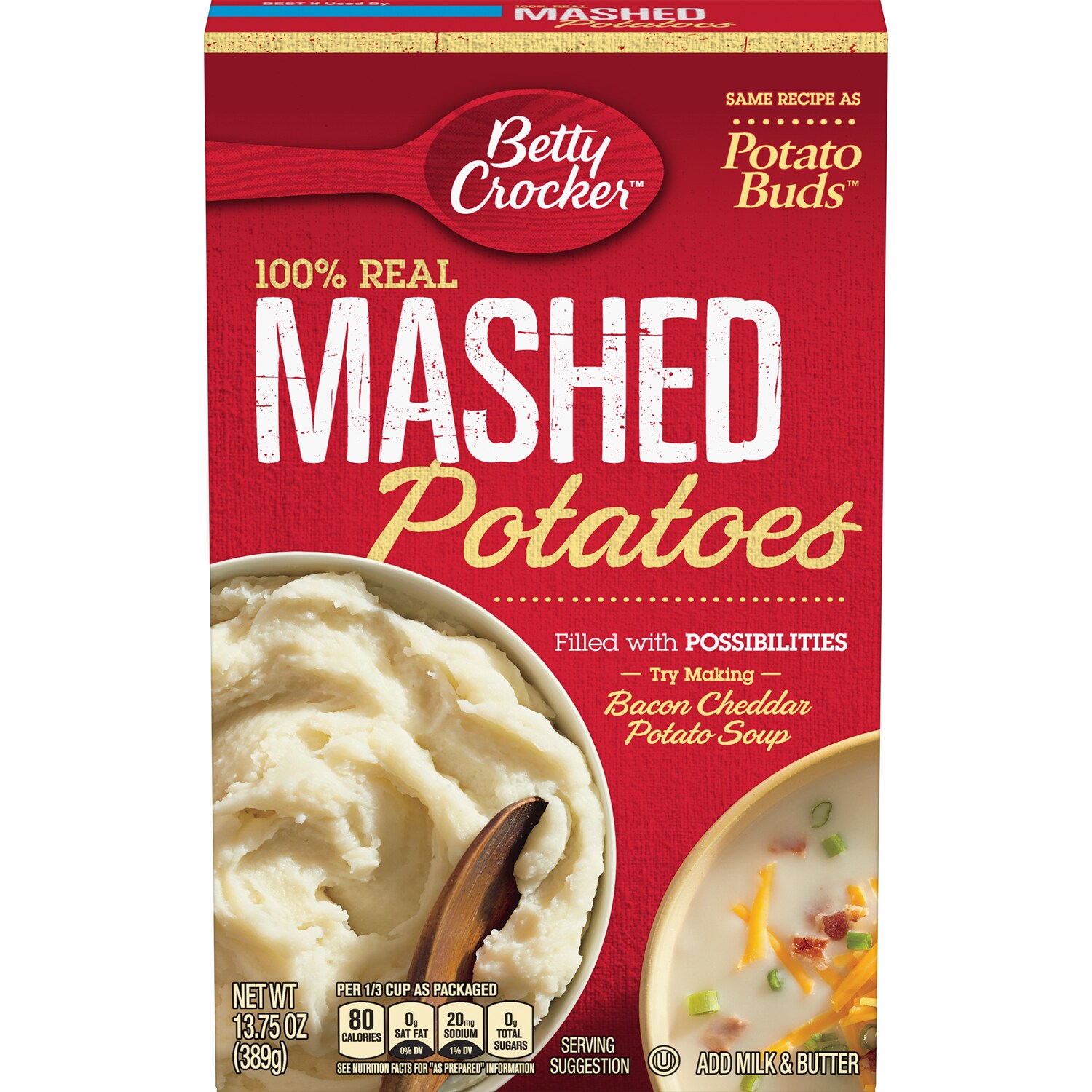 Betty Crocker 100% Real Mashed Potatoes