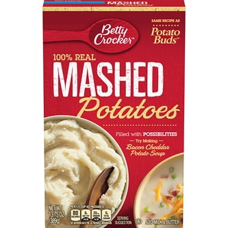 Betty Crocker 100% Real Mashed Potatoes