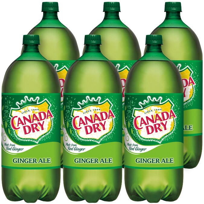 Canada Dry Ginger Ale, Plastic Bottles